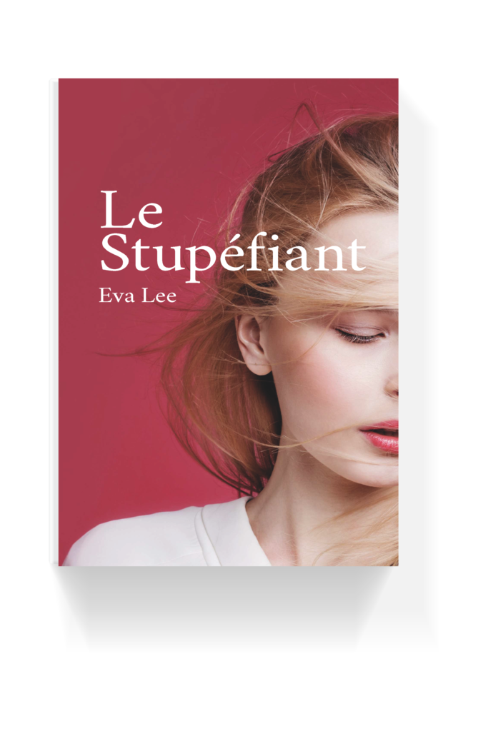 Couverture du roman de Eva Lee Le Stupéfiant. Création graphique par Cécile la Gravière